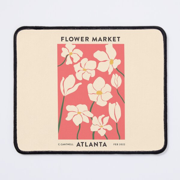 Item preview, Flower Market - Atlanta designed and sold by Carrie Cantwell Art.