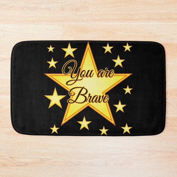Item preview, Your brave sticker designed and sold by bluehatgraphics.