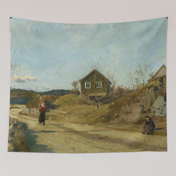 Item preview, From Vestre Aker by Edvard Munch (1881) designed and sold by allhistory.