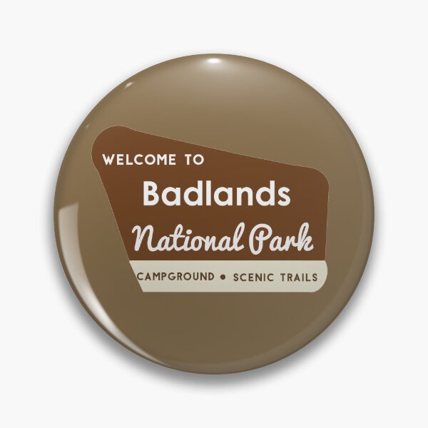 Item preview, Badlands National Park Entrance Sign designed and sold by Lil-Bit-Batty.