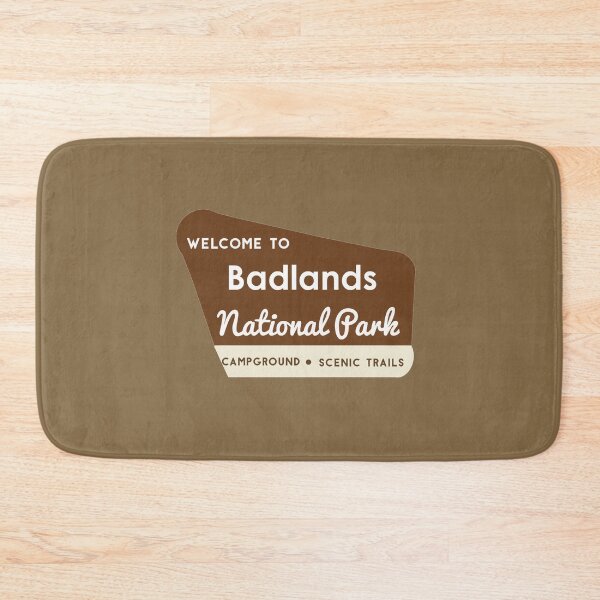 Item preview, Badlands National Park Entrance Sign designed and sold by Lil-Bit-Batty.
