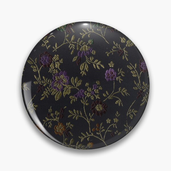 Item preview, Asian Japanese Inspire Victorian Embroidery Flower Design Goth designed and sold by Candlewood Museum & Gift Shoppe.
