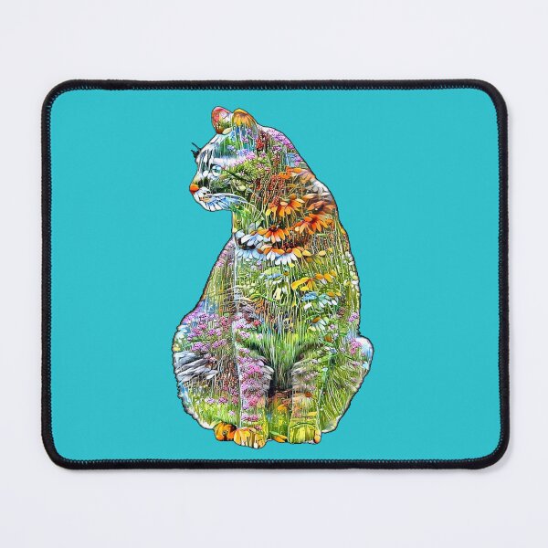 Item preview, Flower Cat 2 designed and sold by Reclining Buddha Cat.