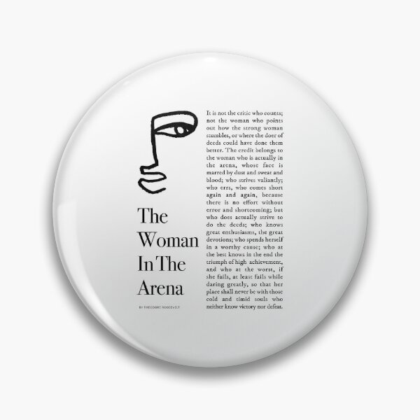 Item preview, The Woman in the Arena - Daring Greatly - Theodore Roosevelt designed and sold by grandlovely.