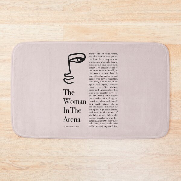 Item preview, The Woman in the Arena - Daring Greatly - Theodore Roosevelt designed and sold by grandlovely.