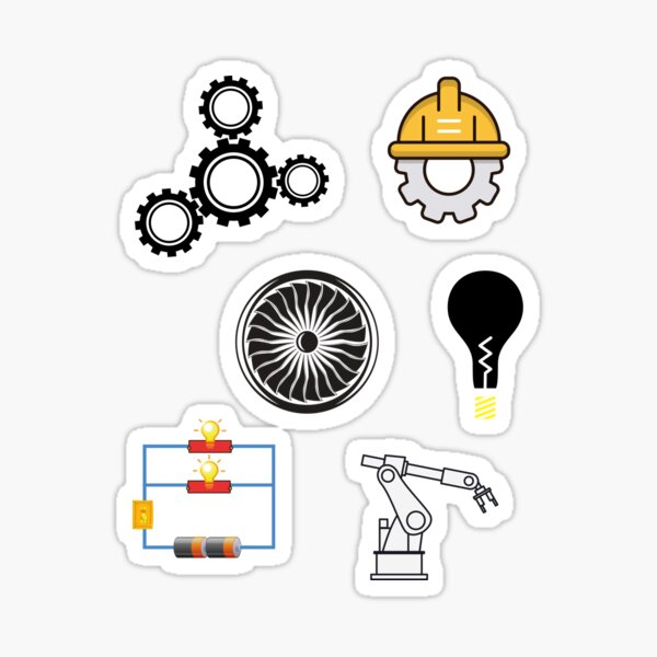 Item preview, Engineer sticker packs designed and sold by Zaibo.