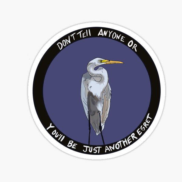 Item preview, Dirty little egret designed and sold by MrBad1979.