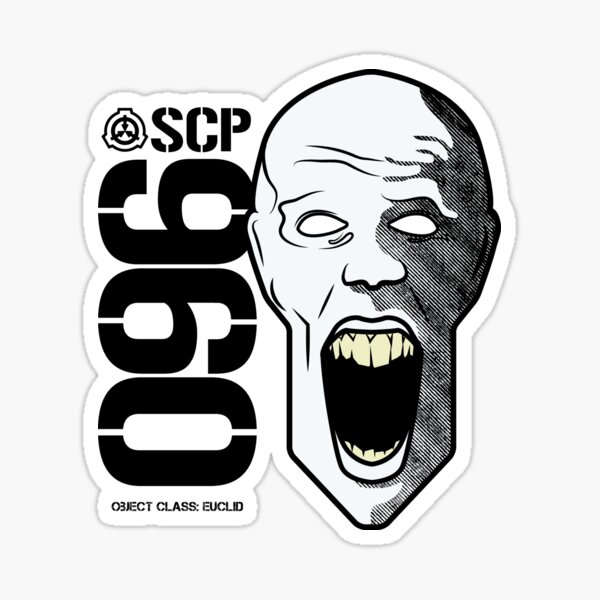 SCP-096 Shy Guy Sticker for Sale by BusinessTanuki