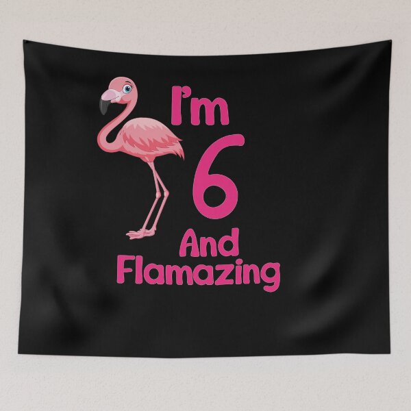 Item preview, i'm 6TH and flamazing, birthday girl designed and sold by Fislux.