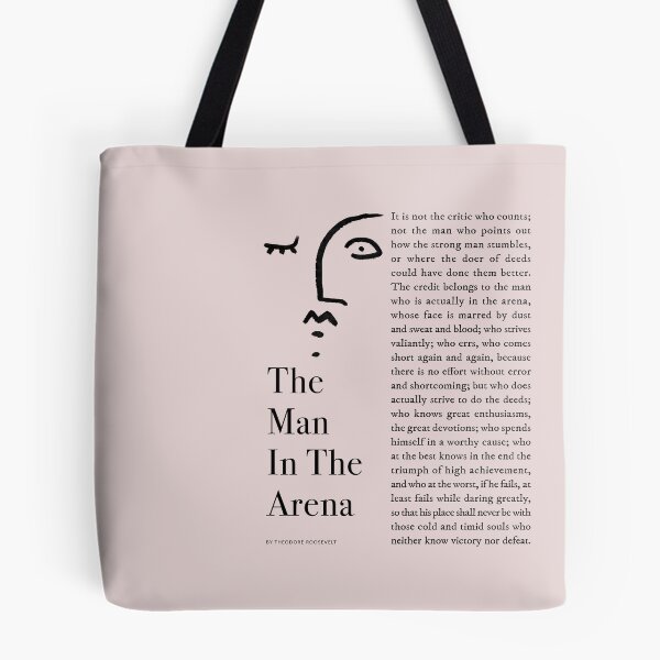 Item preview, The Man in the Arena - Daring Greatly - Theodore Roosevelt designed and sold by grandlovely.