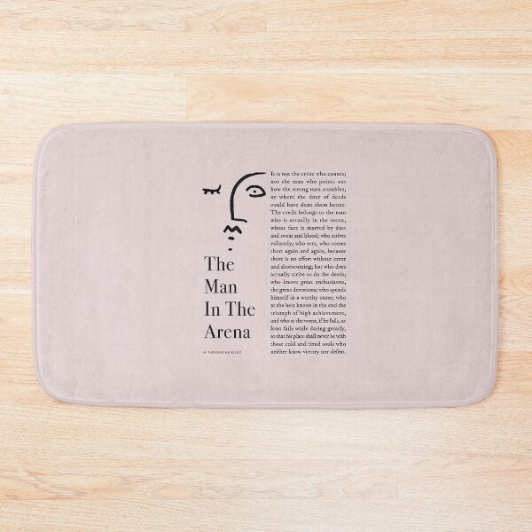 Item preview, The Man in the Arena - Daring Greatly - Theodore Roosevelt designed and sold by grandlovely.