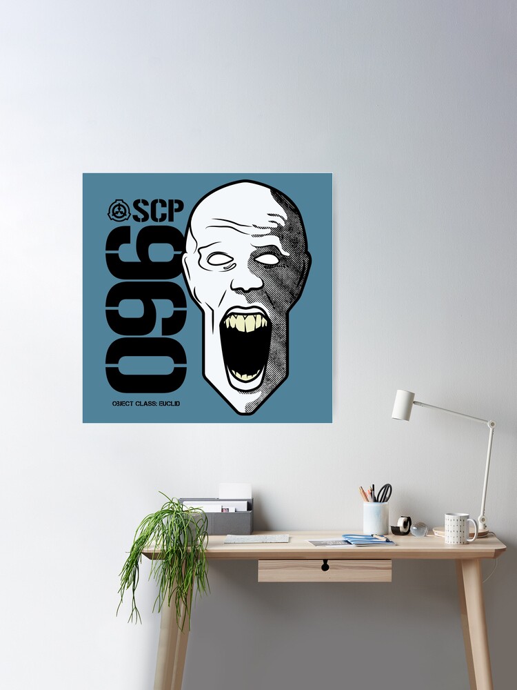 SCP-096 The Shy Guy SCP Foundation Poster for Sale by