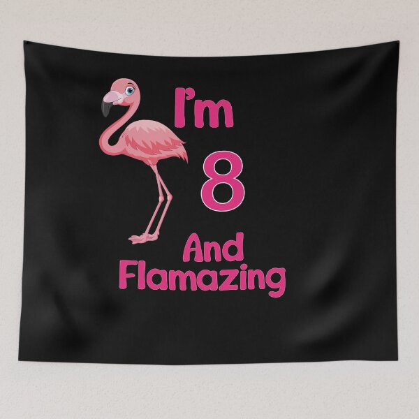 Item preview, i'm 8TH and flamazing, birthday girl designed and sold by Fislux.