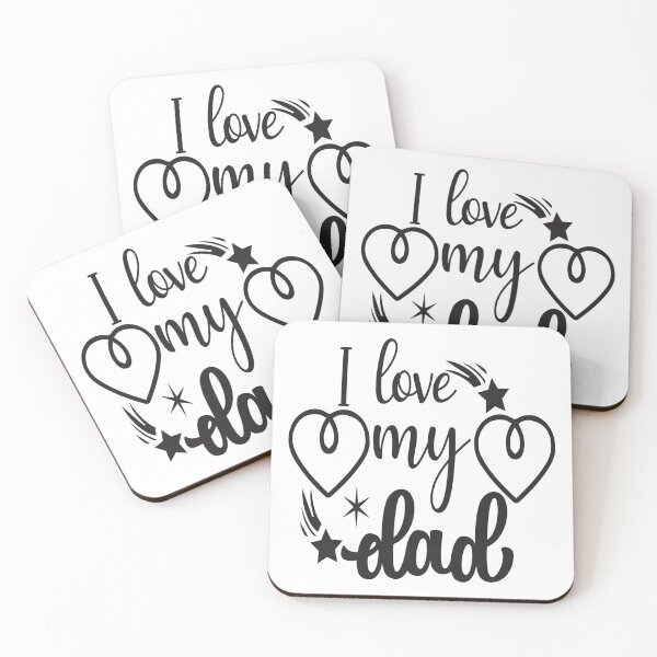 Item preview, I Love My Dad  -  Fathers Day designed and sold by davidmurtagh.