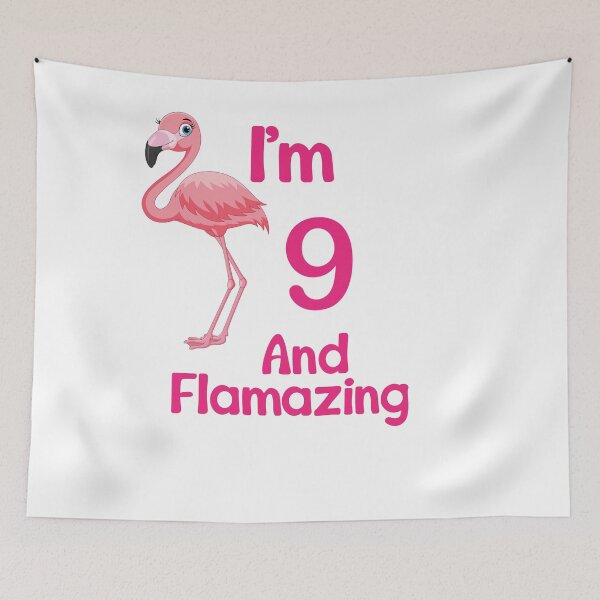 Item preview, i'm 9TH and flamazing, birthday girl designed and sold by Fislux.