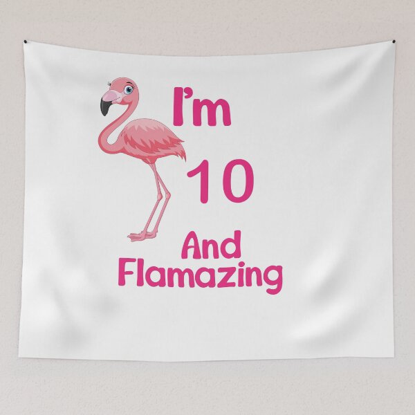 Item preview, i'm 10TH and flamazing, birthday girl designed and sold by Fislux.
