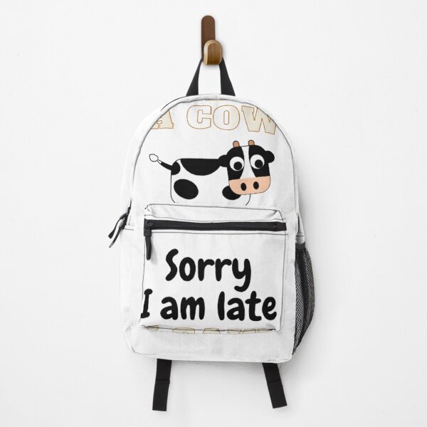 Item preview, Sorry I am late I saw a cow designed and sold by sdekbdr.