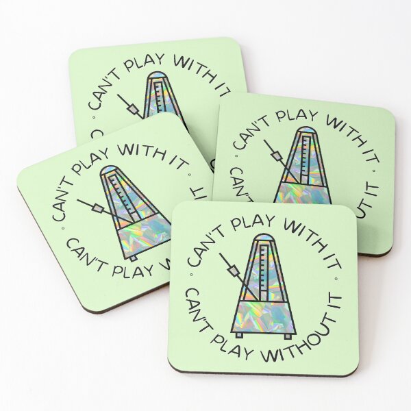 Item preview, Can’t Play With It Can’t Play Without It - Funny Metronome Joke designed and sold by bloody-L.