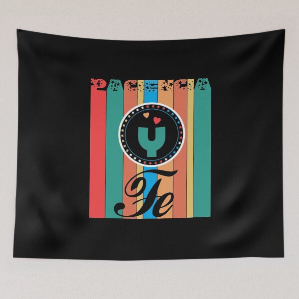 Item preview, paciencia y fe designed and sold by DesignerFollow.