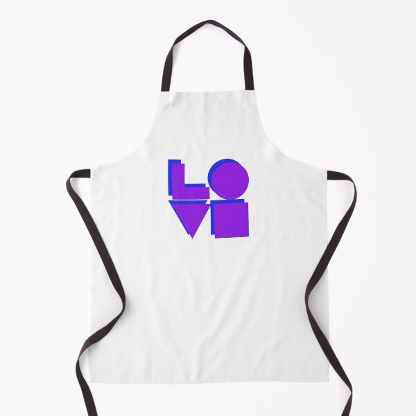 Item preview, LOVE Original abstract text - purple and blue designed and sold by Inspirationmotivation.
