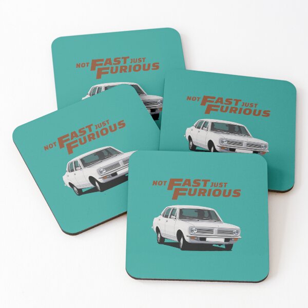 Item preview, Not Fast Just Furious - Morris Marina - white designed and sold by knappidesign.