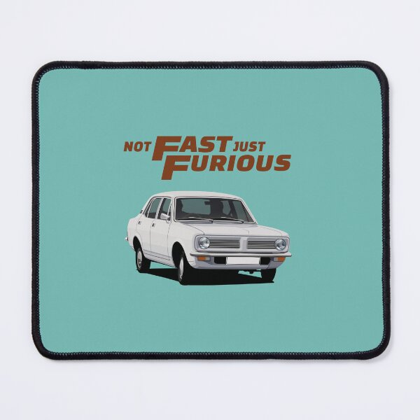 Item preview, Not Fast Just Furious - Morris Marina - white designed and sold by knappidesign.