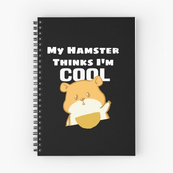 Aperçu de l'œuvre Mon hamster pense que je suis cool créée et vendue par docishop.