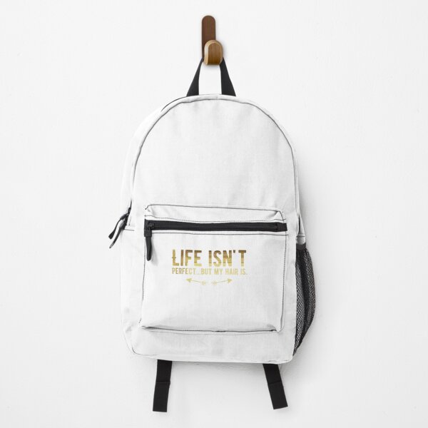 Item preview, Life isn't perfect...But my hair is. Funny designed and sold by Quotes ⭐⭐⭐⭐⭐.