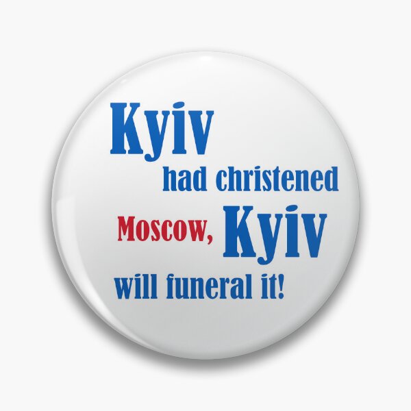 Item preview, Kyiv had christened Moscow - support for ukraine, stop the war, peace in ukraine designed and sold by AlexNik.