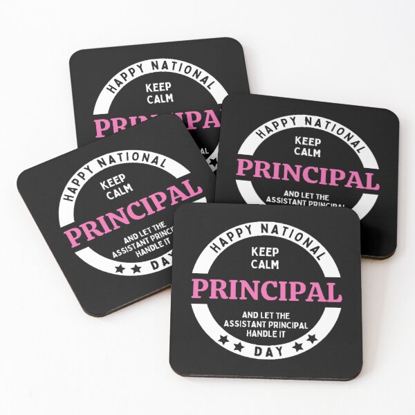 Item preview, Happy National Principal's Day The Best Teacher Pink Keep Calm Design designed and sold by BestTeacher.