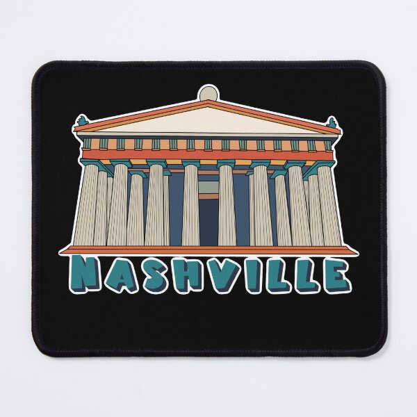 Item preview, Nashville Parthenon Tennessee Illustration Travel designed and sold by Cedarrue.