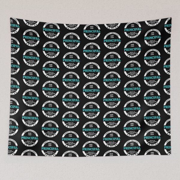 Item preview, Happy National Principal's Day The Best Teacher Blue Keep Calm Design designed and sold by BestTeacher.