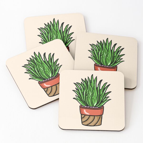 Item preview, design of succulent in a pot designed and sold by Goba Bali Studio.