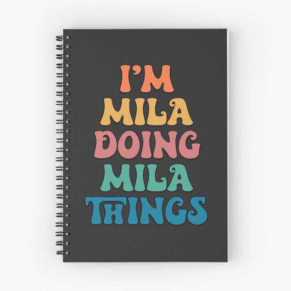 Item preview, Mila Funny Retro First Name designed and sold by Americandude.