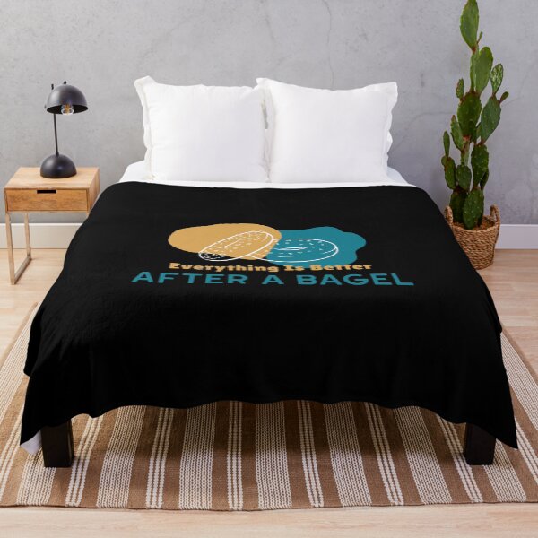 Item preview, Everything Is Better After A Bagel - Breakfast Bagel Design designed and sold by Shirtlify.
