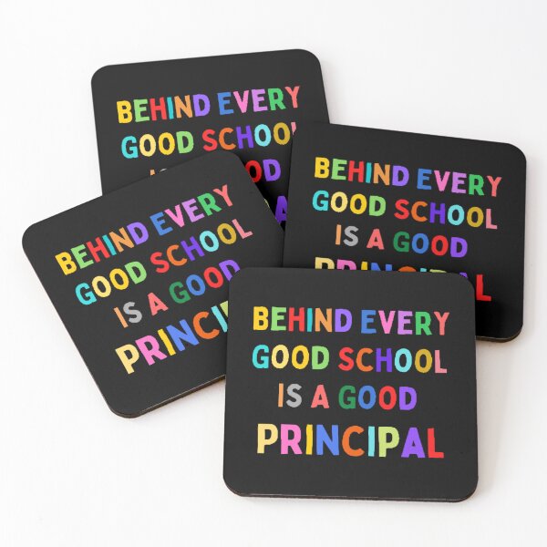 Item preview, Behind Every Good School Is A Good Principal The Best Teacher Colorful Design designed and sold by BestTeacher.