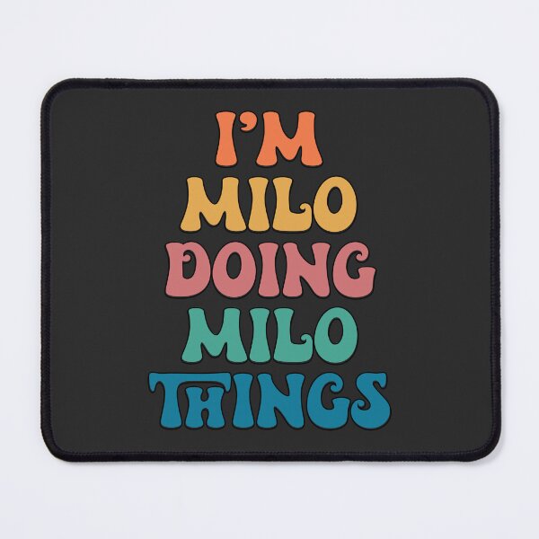 Item preview, Milo Funny Retro First Name designed and sold by Americandude.