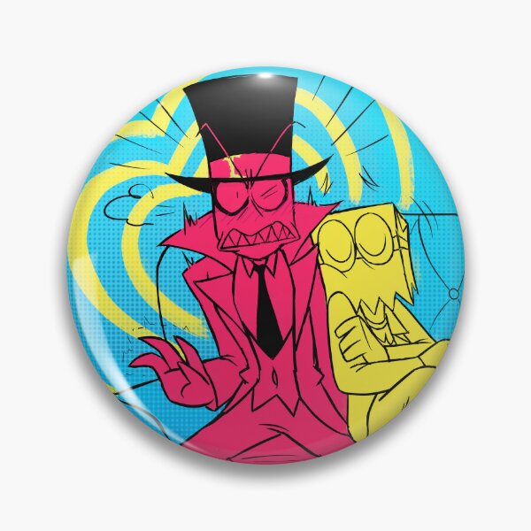 Item preview, Paperhat - Flug leaning on Black Hat's shoulder designed and sold by villaincage.
