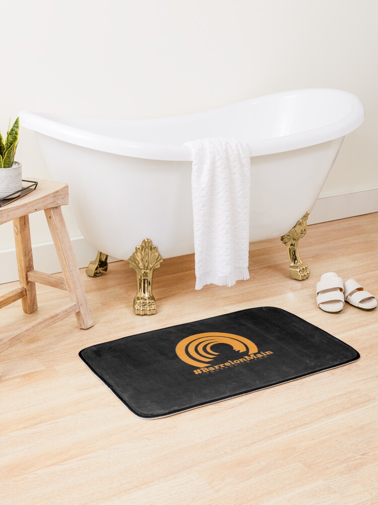 Thumbnail 2 of 6, Bath Mat, Barrel on Main in the Bourbon District, Louisville Kentucky designed and sold by bourbonism.
