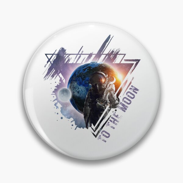 Item preview, To the moon, cool looking astronaut design designed and sold by reka88.