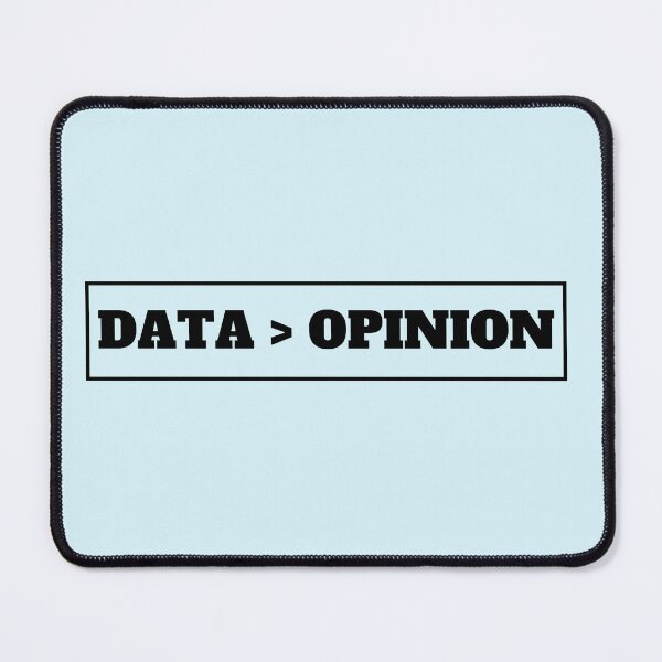 Item preview, Data Over Opinion  designed and sold by BronikowskiART.