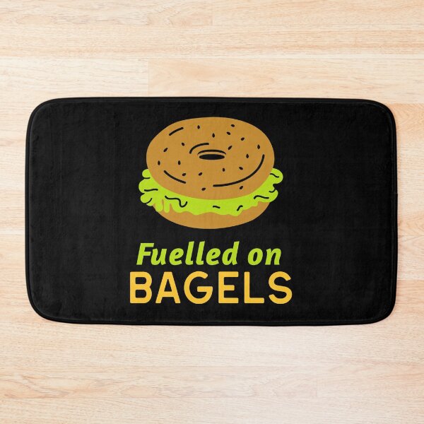 Item preview, Fuelled On Bagels - Breakfast Bagel Design designed and sold by Shirtlify.