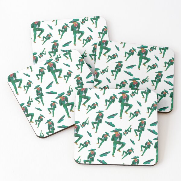 Item preview, Green Charro Folklorico Dancer Pattern designed and sold by Ivan Ramirez.