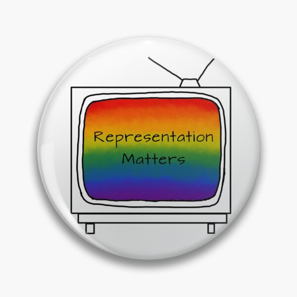 Artikelvorschau, 'Representation Matters' Retro minimalistische TV-Pride-Flagge entworfen und verkauft von fairytalesrreal.