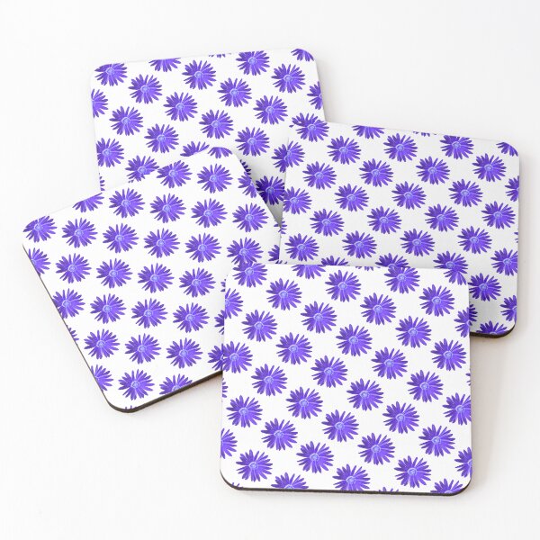 Item preview, purple daisies  designed and sold by ELF2.