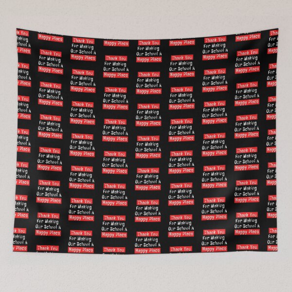 Item preview,  Thank You For Making Our School A Happy Place The Best Teacher Red Design designed and sold by BestTeacher.