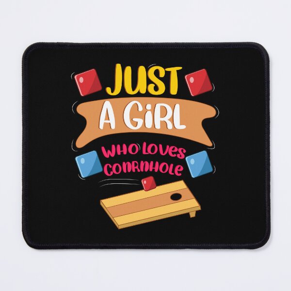 Item preview, Funny Just a Girl who loves Cornhole designed and sold by HanyAlashkar.