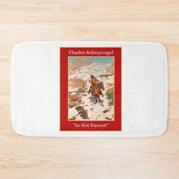 Item preview, "In Hot Pursuit," Charles Schreyvogel designed and sold by artistoutfitter.