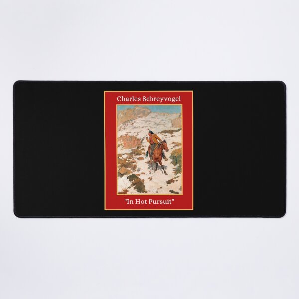 Item preview, "In Hot Pursuit," Charles Schreyvogel designed and sold by artistoutfitter.