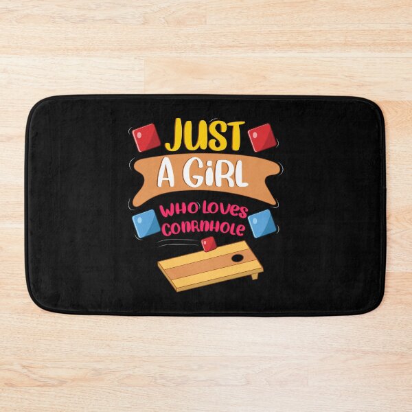 Item preview, Funny Just a Girl who loves Cornhole designed and sold by HanyAlashkar.